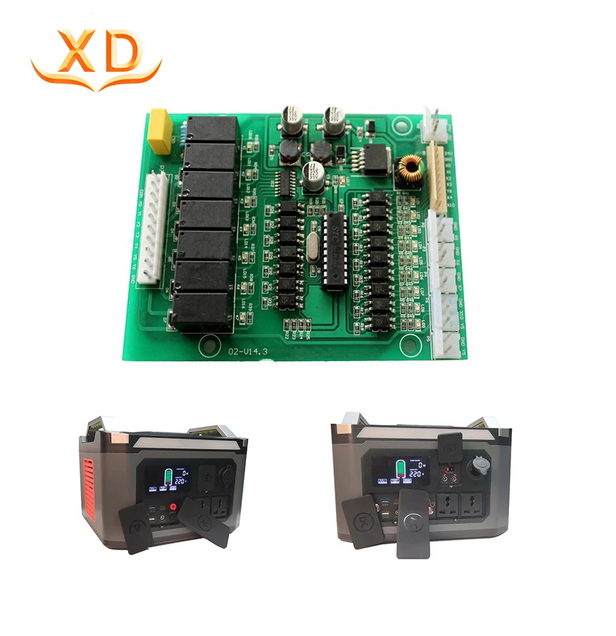 Solar energy storage 48v Double-Sided pcba electronics solar inverter main  inverter controller board