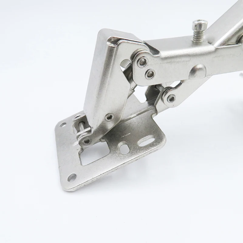 165 Degree Soft closing Corner Hinge Clip-on Furniture Kitchen Concealed Hinge Cabinet hinge Slow