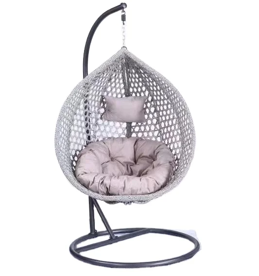 Hanging living room furniture rattan folding swing chair cheap egg chair for sale