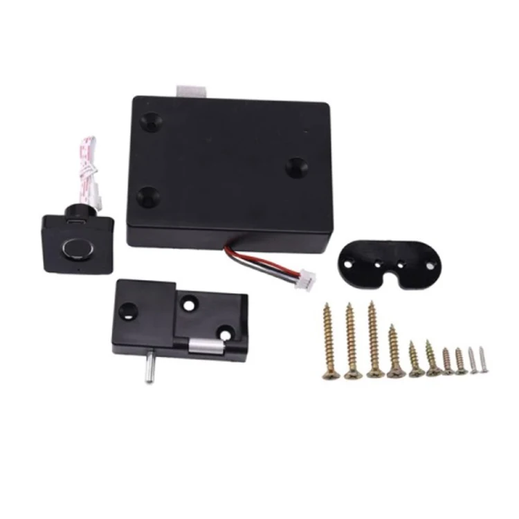 180 Days Long Standby Aluminum Alloy Keyless Smart Fingerprint Electric Cabinet Lock for Gym/Home/Office/School Safety Drawers