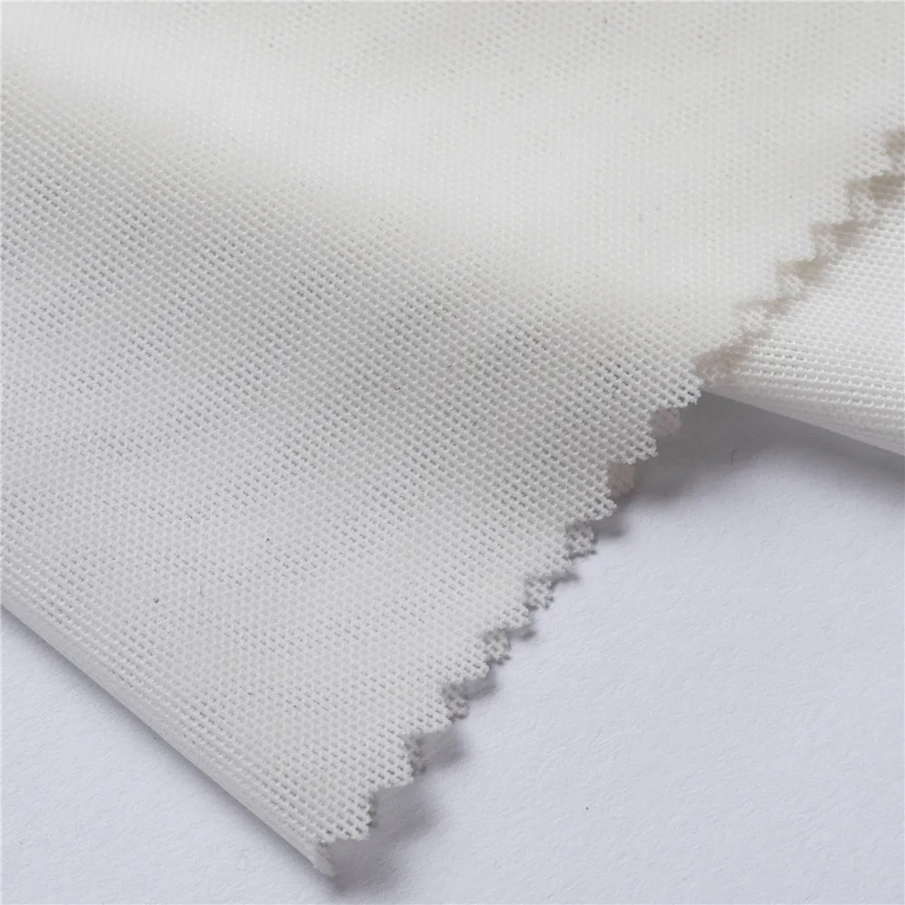 2022 Hot-sale Julian knitting Plain custom power mesh elastic Breathable Nylon spandex fabric for Lining Sportswear fabric