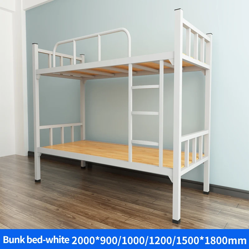 Commercial Furniture Iron Double Bed Design Folding Metal Bunk Bed