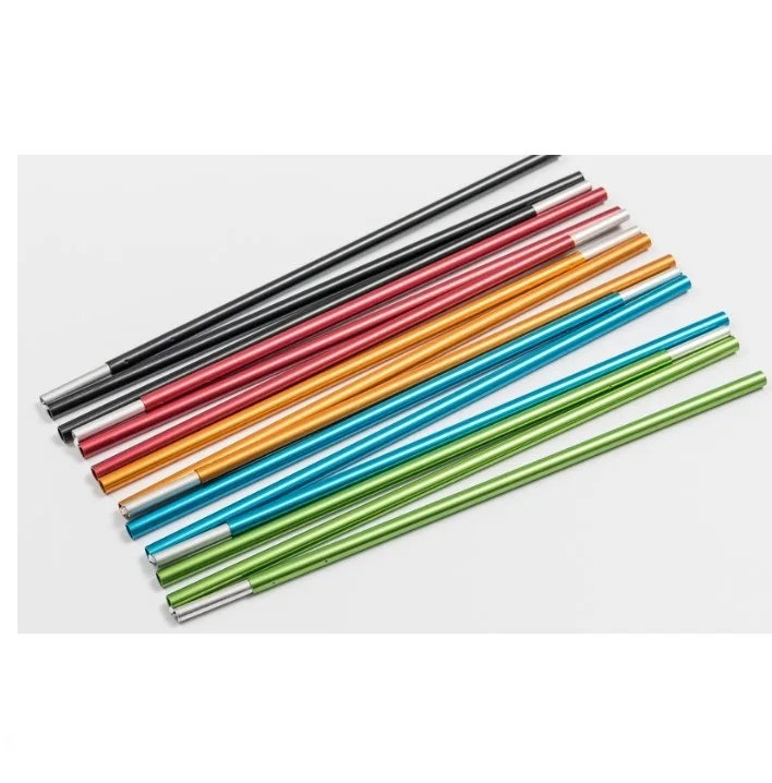 aluminium tent pole repair fittings 7001 7075 T6 7001 alloy extruded aluminum folding tent poles pipe for camping tent