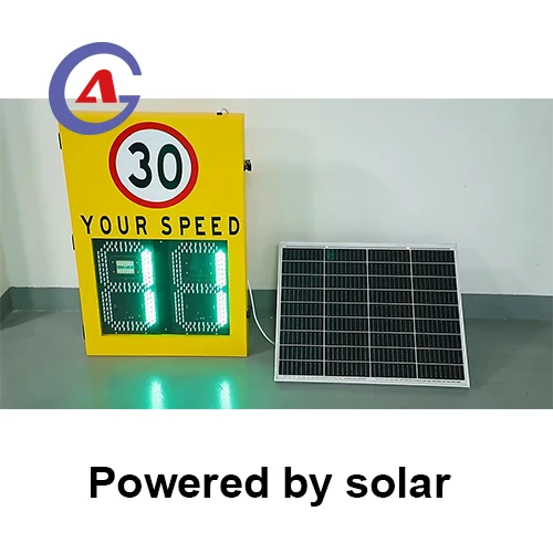 radar display panel speed limit sign solar de velocidad de radar vehicle activated speed sign
