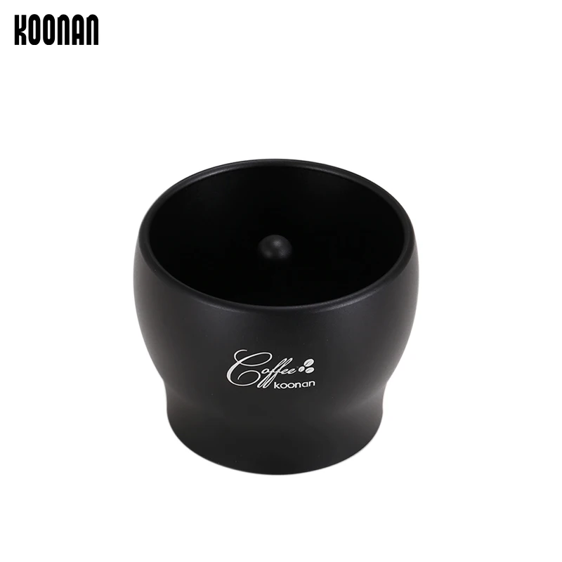 Stainless Steel Powder Receiving Cup Coffee Dosing Cup Powder Feeder Coffee Machine Powder Cup