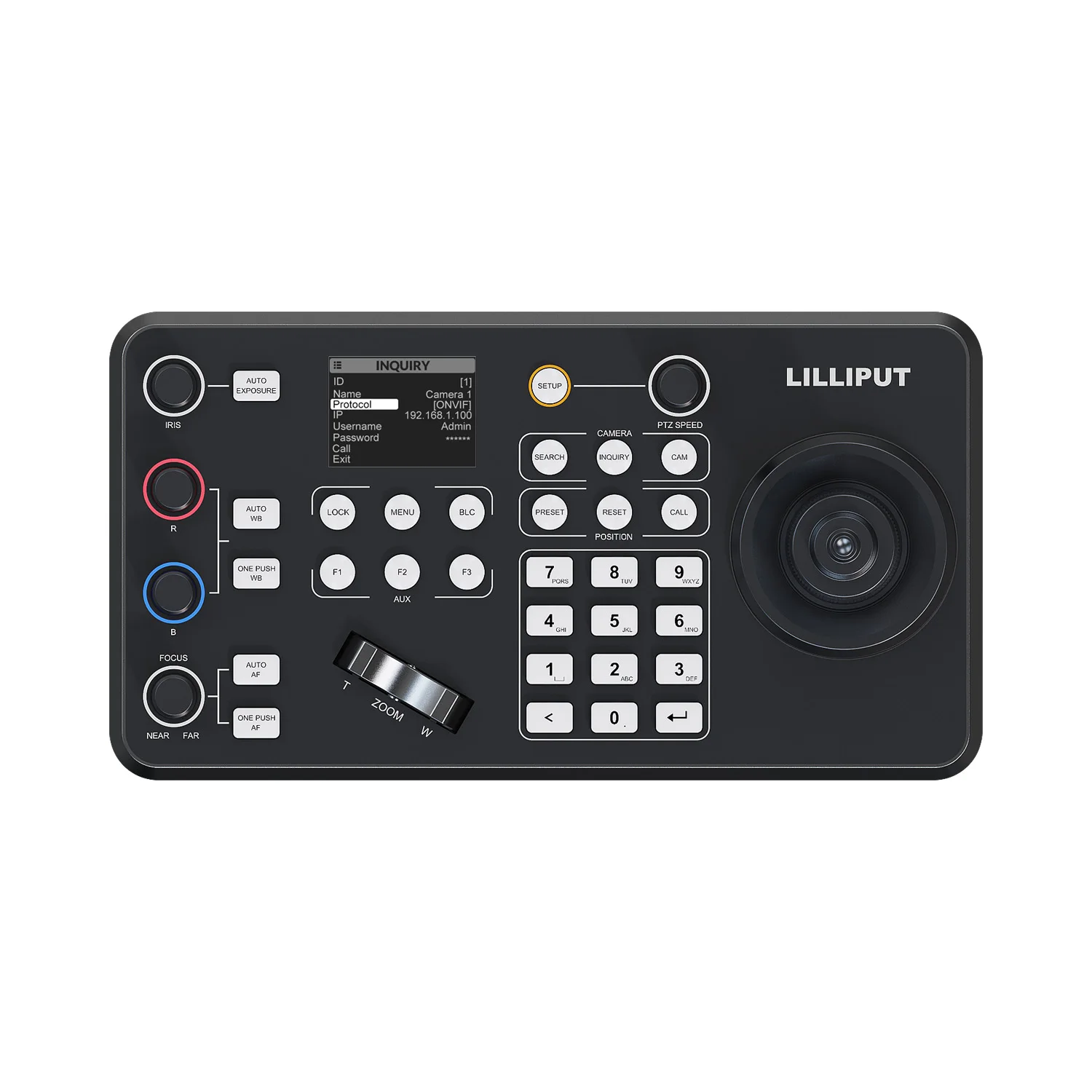 Lilliput K1 Professional PTZ Joystick Camera controller Serial IP Broadcast Video conferencing Camera keyboard controller