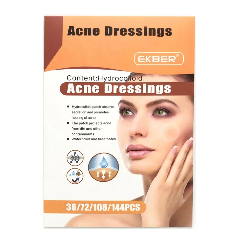 Hot Sale Cosmetics Acne Concealer Salicylic VC Healing Anti-Acne Pimple Patches Treatment Mask Wholesale