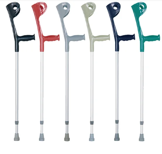 European-style forearm crutches widely welcomed by Western countries
