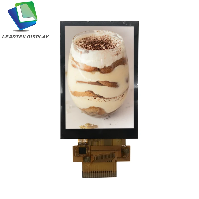 3.5 inch display panel 320 RGB(H)*480 Resolution lcd with capacitive  touch screen