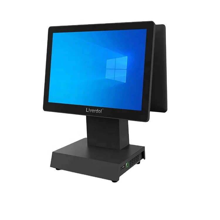 15.6 Inch Capacitive Touch Screen Windows 7/10 OS Smart Cash Register All-In-One POS System Retail Store Payment POS Machine