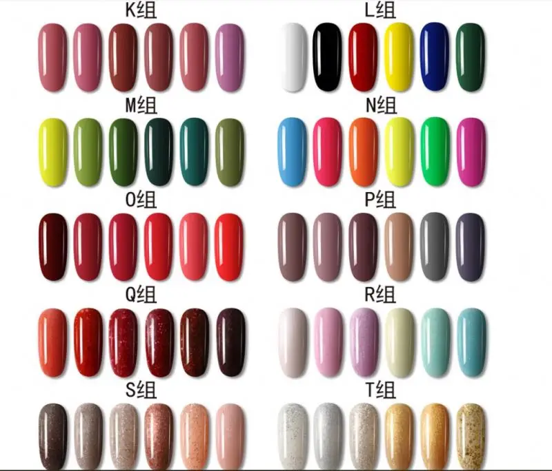 high quality wholesale 120 colors combination nail set gel polish easy apply manicure gift kit for Christmas