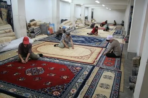 September promotion Handknotted wool rug vintage persian rug for living room