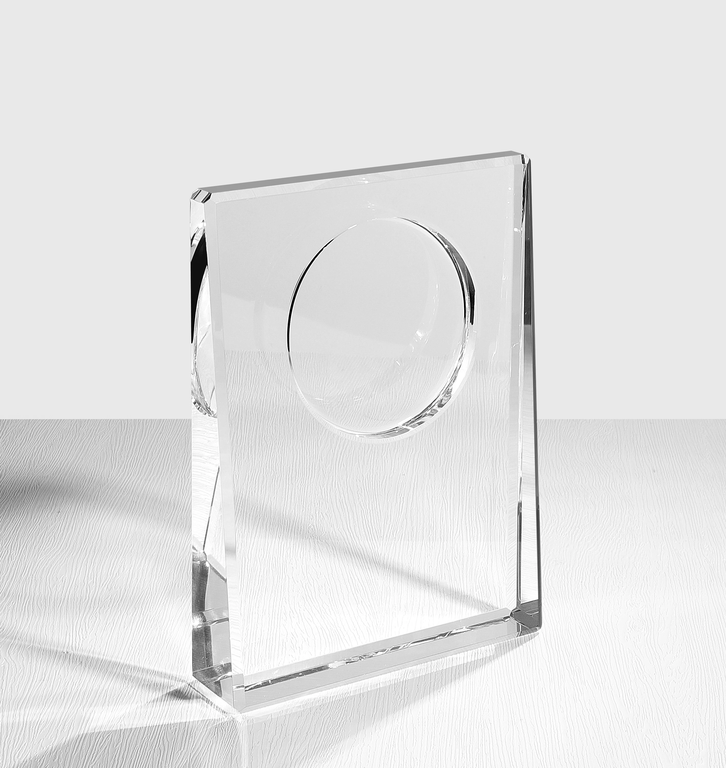 Factory sale crystal crafts custom engraving OEM Custom shape crystal plaque glass cube