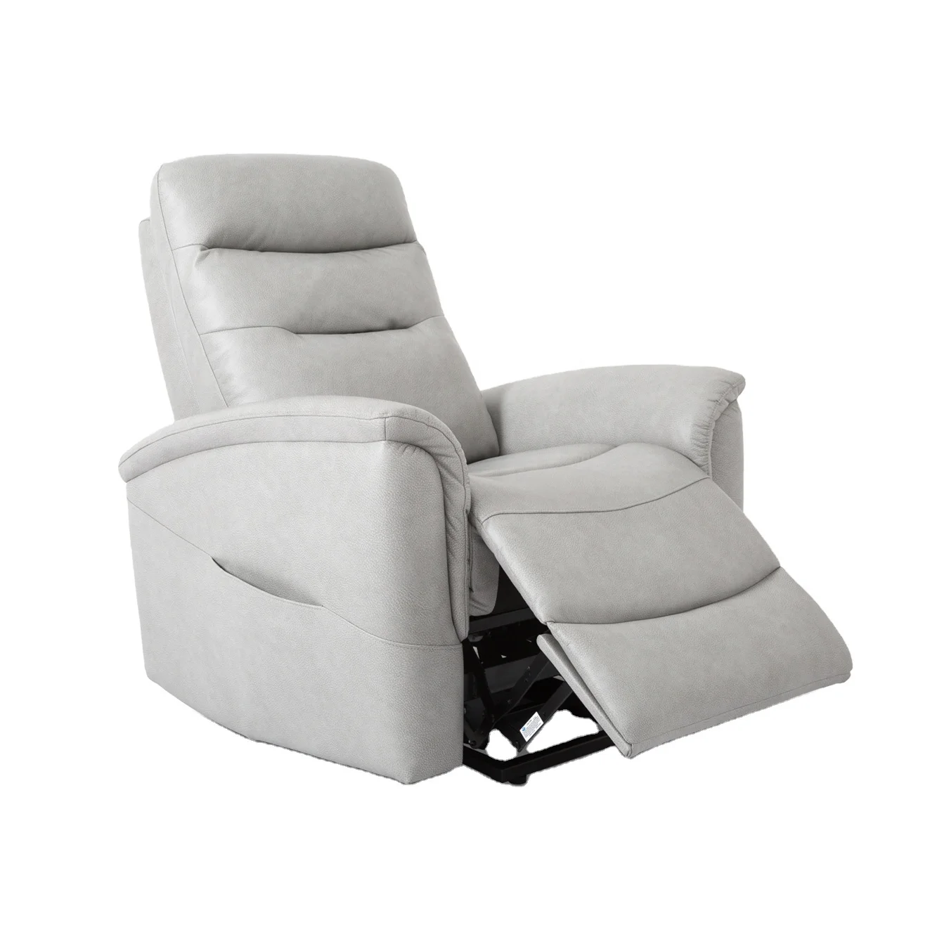 Nisco Single Motor Lift Chair with Heat & Massage in Leather Air fabric