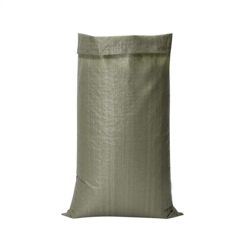 Manufacturer of Large-Sized Grey PP Snake Skin Woven Bag for Thickened Express Delivery and Moving Packaging, Ideal for Cement