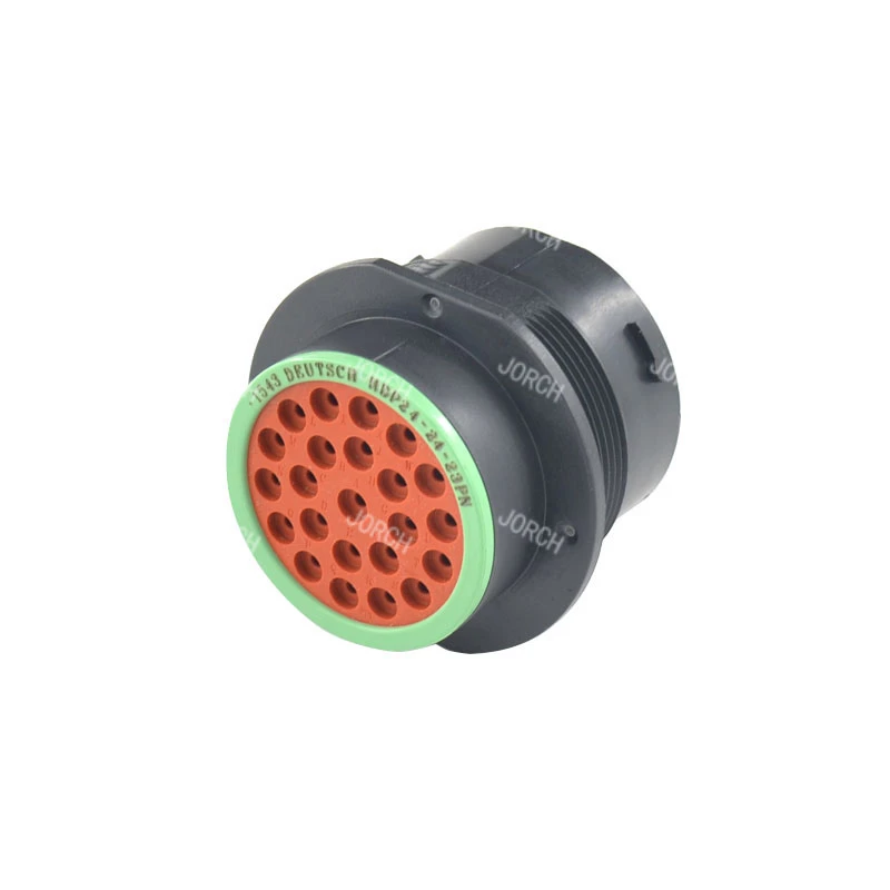 HDP20 serie PA66 23 pins Original USA TE/Deutsch waterproof auto connector HDP26-24-23SN/HDP24-24-23PN