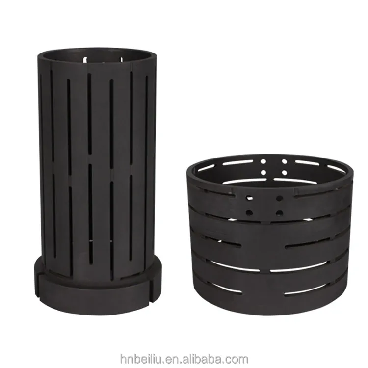 High Purity Factory Custom Graphite Cylinder Heater For Vacuum Furnace