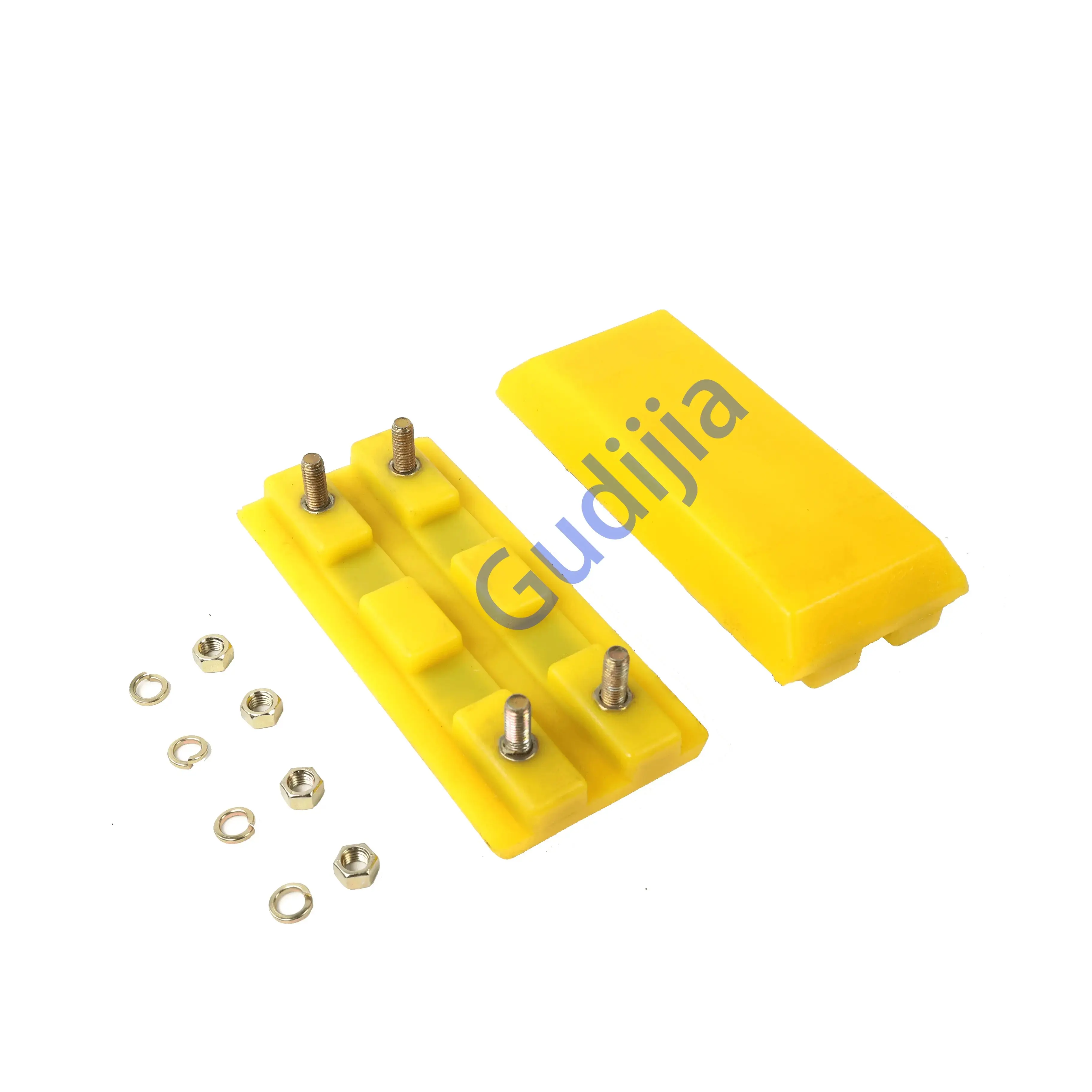w2000/w215/w195 road milling track pad 2411112 poly track pad 300*130mm M12 high quality track shoe for road milling