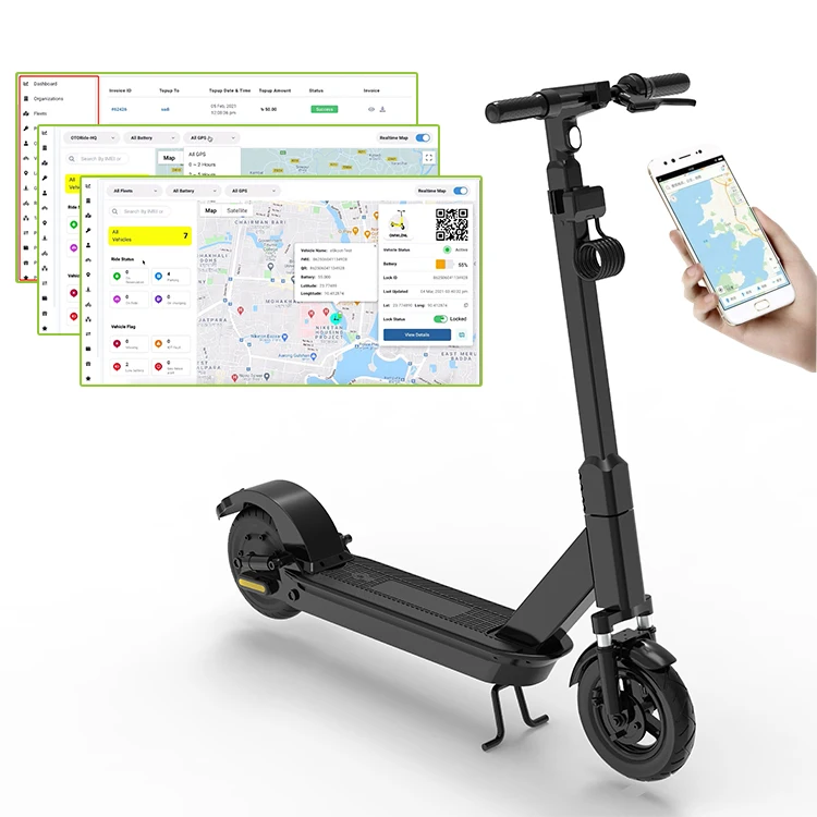 10inch 500w motor mobility battery adult powerful non folding two wheels kick electric scooter