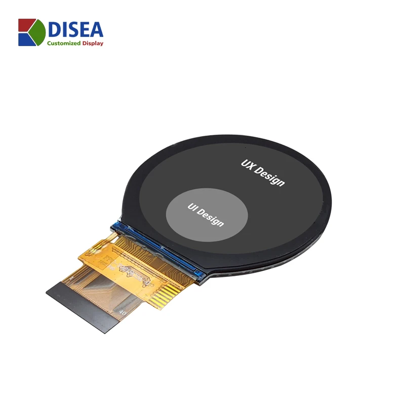  Пользовательский 2 1 дюймов 480*480 круглый ips tft дисплей 18 бит RGB интерфейс