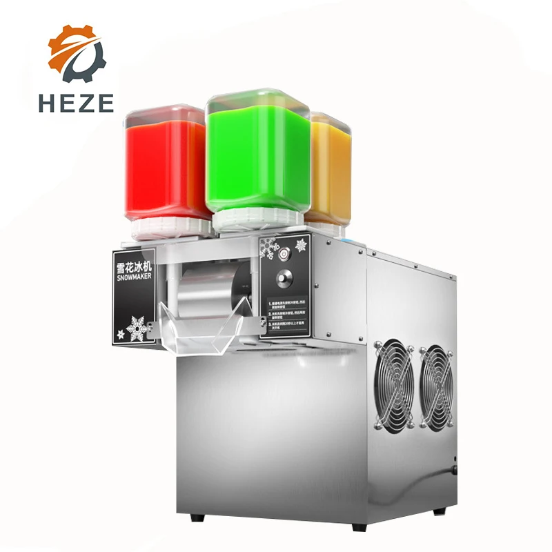 Electric Milk Snowflake Machine Snow Flake Maker Ice Snow Bingsu Machine  for Restaurant