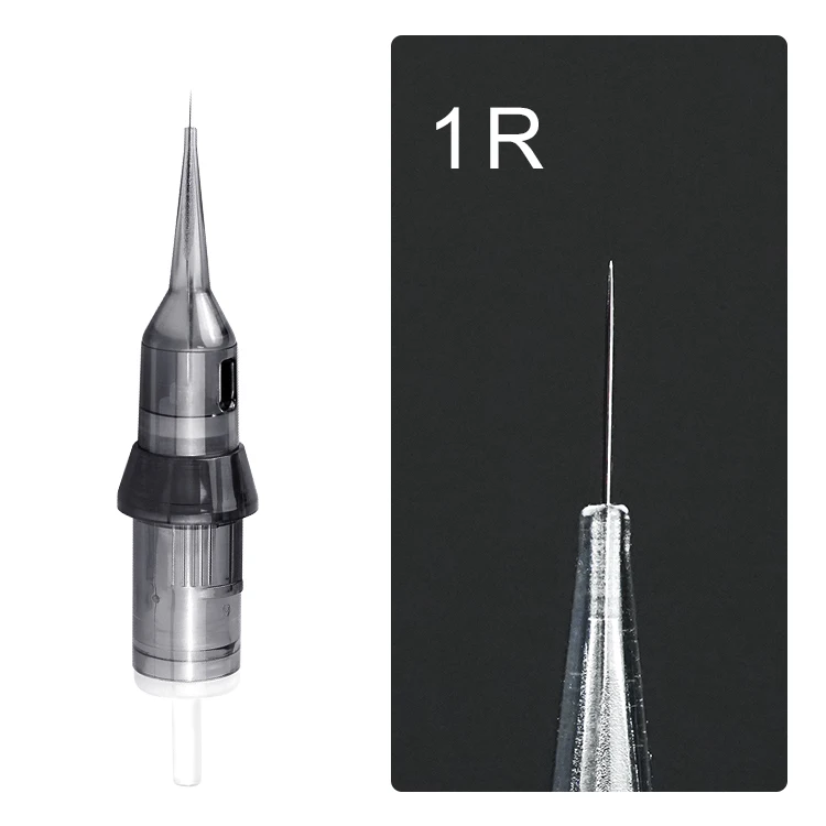 Professional Disposable Membrane Sterilized SPM tattoo Permanent Makeup Magnum Tattoo Needle Cartridge with long hair stroke
