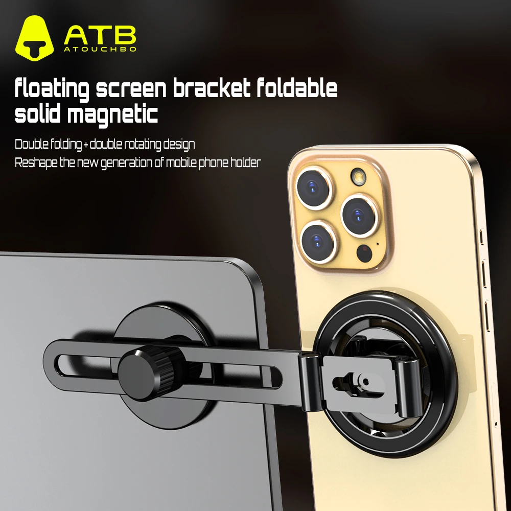 360 Degree Rotation Car Magnetic Phone Mount For Magnetic Magnet Cell Phone Holder For iPhone 15