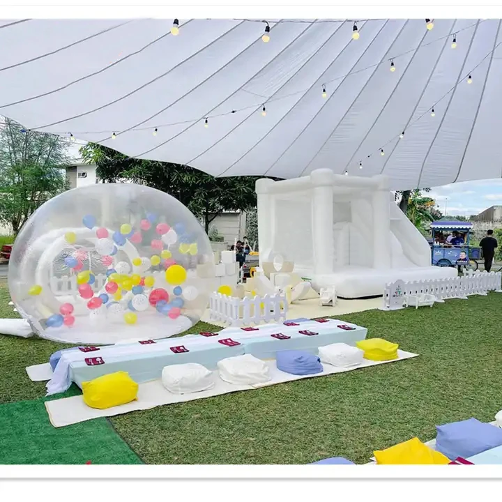 Купол igloo надувной воздушный шар из ПВХ 3/4/5 м гигантский прозрачный для детской вечеринки палатка с воздушными шарами