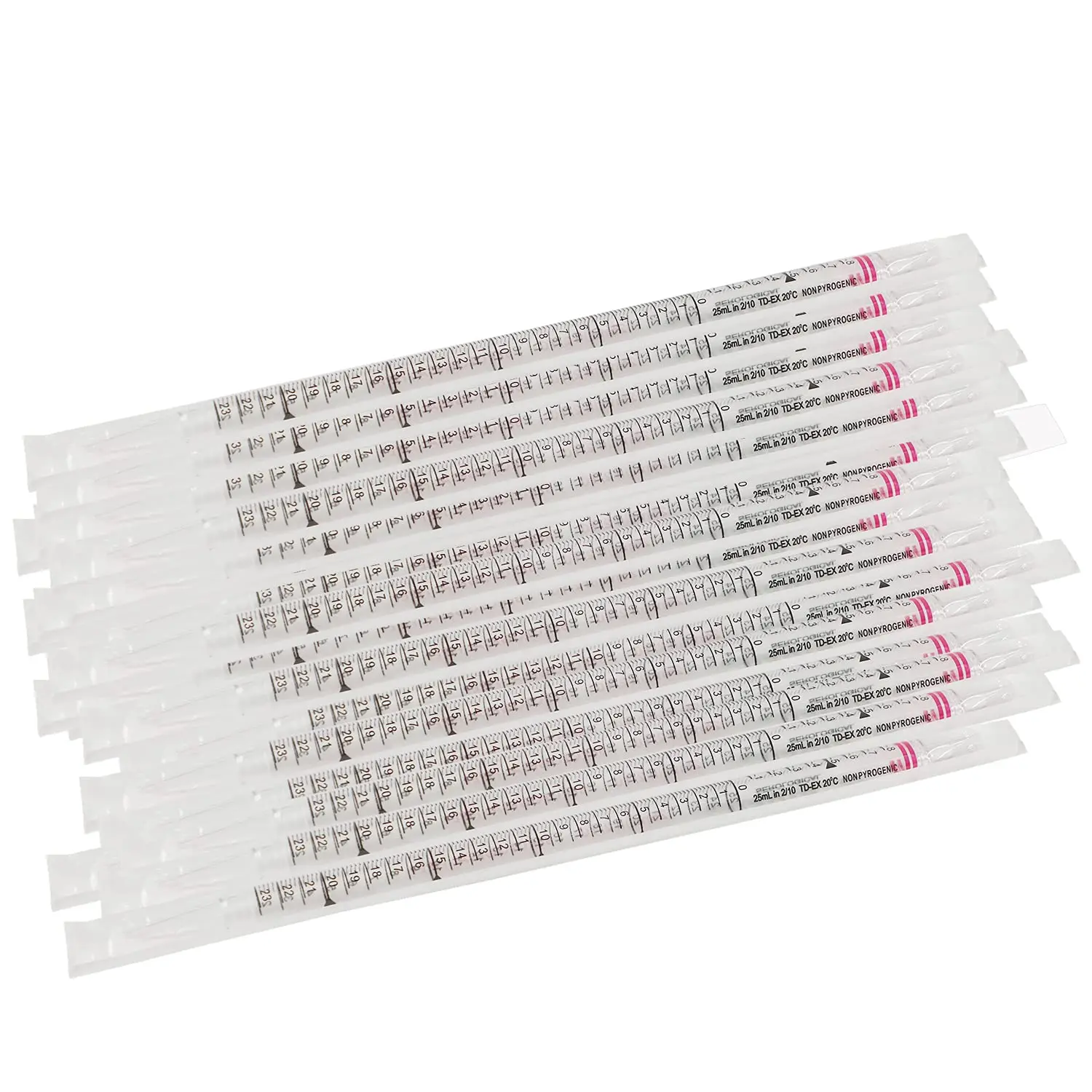 good quality serological pipette with graduation medical and laboratory consumable