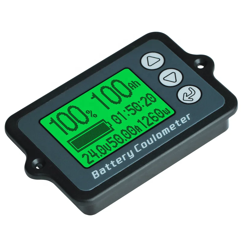 TK15H 50A OEM Universal LCD Car Acid Lead Lithium Battery Monitor Charge Discharge Voltage Capacity Indicator Meter tester
