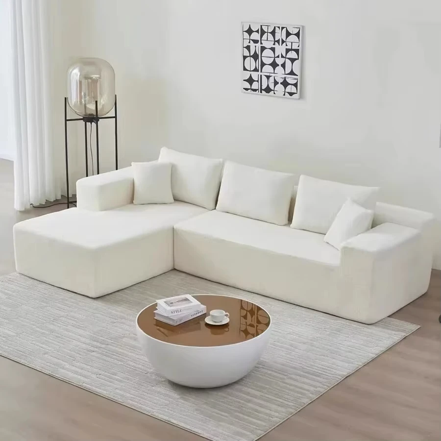 New Design Convertible Chair Floor Couch & Sleeping Mattress Modern Corner Sofa for Living Room
