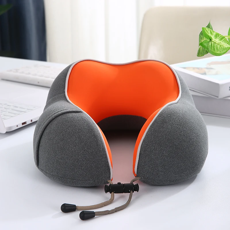 Wholesale Memory Foam Neck Pillow Head Chin Support Soft Pillow Sleeping Rest Airplane Car Travel Neck Pillow
