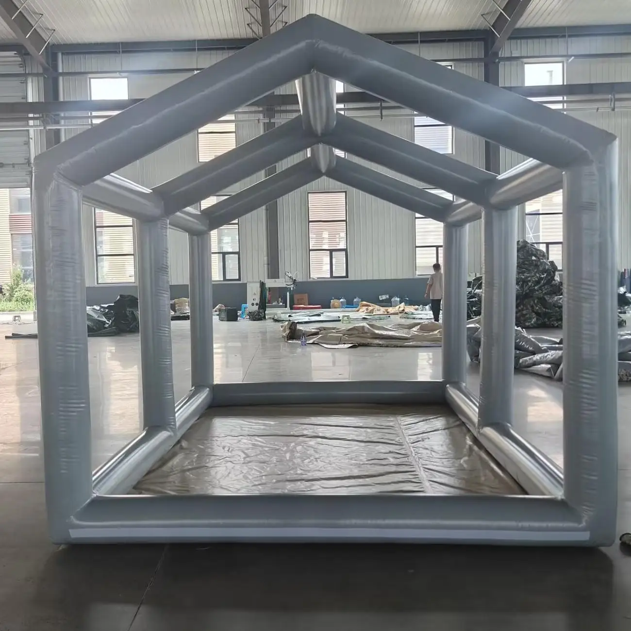 12 ㎡ 4-6 person emergency refugee inflatable tent rescue inflatable tent Inflatable Disaster Relief Tent