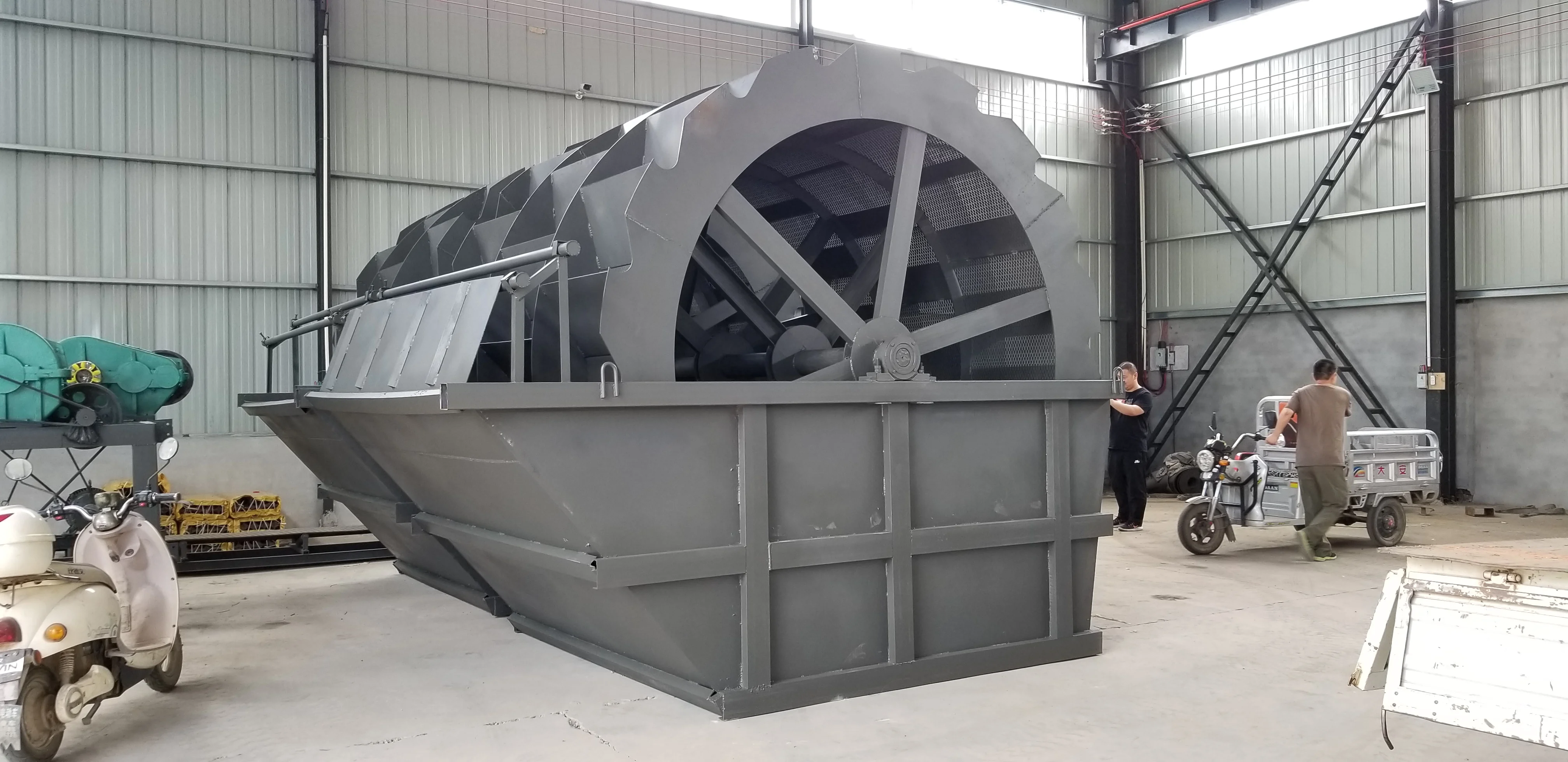  Прямые продажи от производителя новая многоколесная спиральная стиральная машина для песка колесная