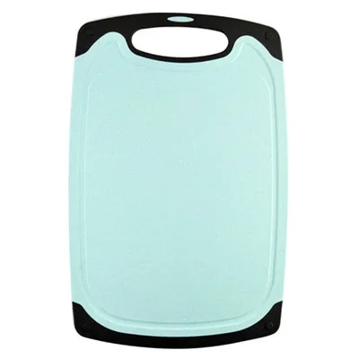 Plastic Cutting Board Chopping Board Set with Non-Slip Feet and Juice Grooves Larger Thicker Boards