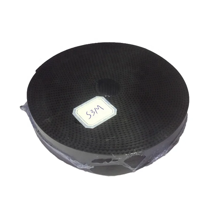 3M S3M  5M Black Color High Quality Factory Direct  PU TIMING BELT