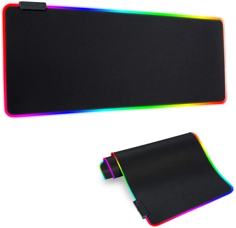 Hot Sale Large Size Mouse Pad Waterproof Rubber Mouse Pad Factory Price LED XXL RGB Gaming Mouse Pad Wholesale