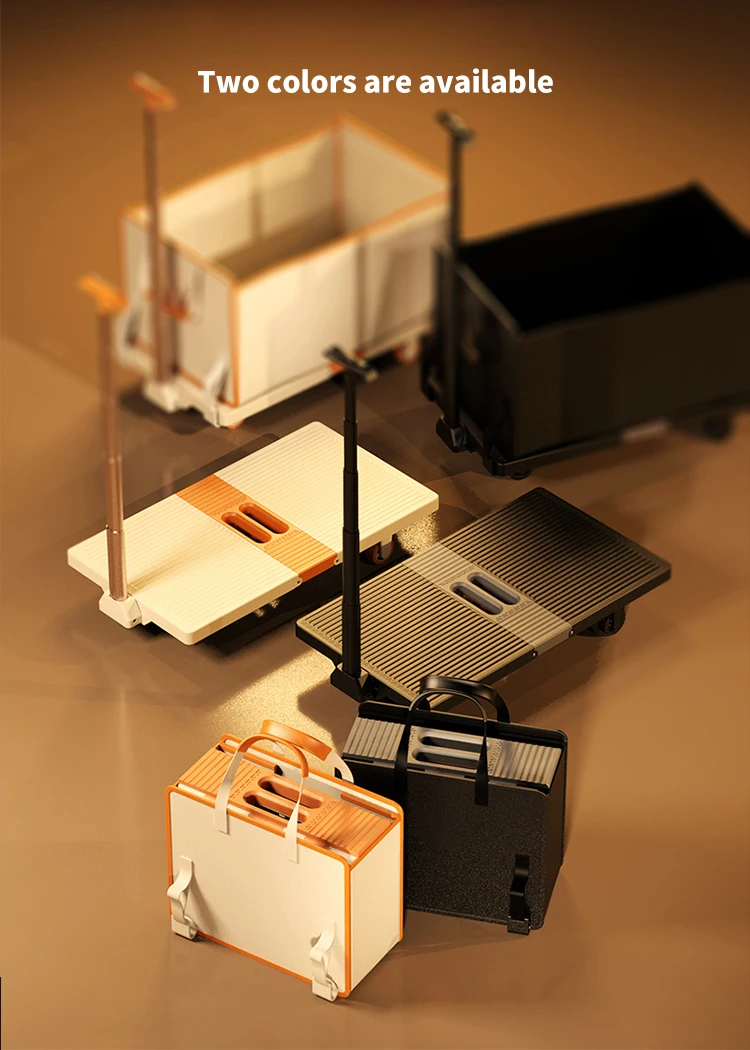 Manufacture General Purpose Hand Trucks Collapsible Trolley Outdoor Garden Beach shopping heavy duty Folding Wagon