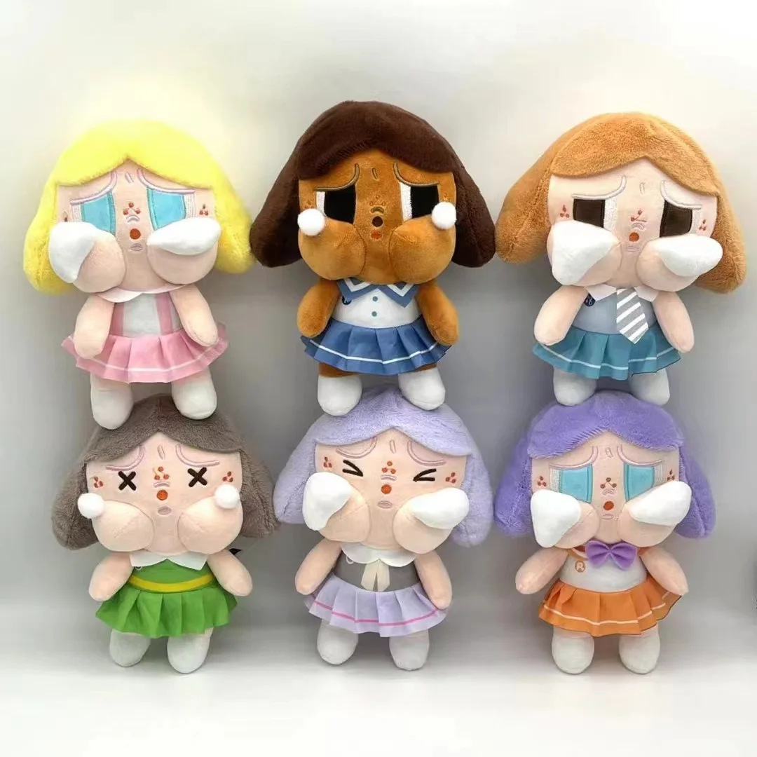 Spot Cross-border Sales Of Creative Cute Bow Tie Love Crying Doll Plush Doll