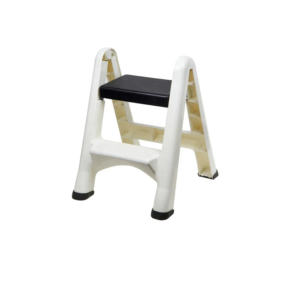 for kids and adults BPA free plastic folding 2 or 3 step folding ladder