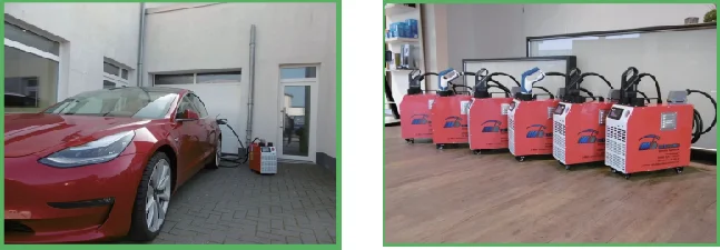  Портативное быстрое зарядное устройство CHAdeMO CCS постоянного тока 30