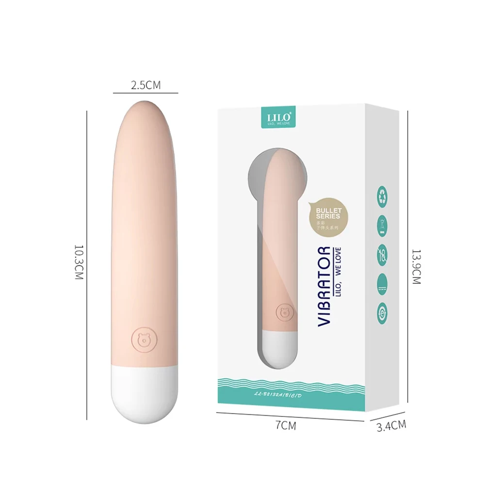 Veni Venus USB Charging Mini Silicone G-Spot Vibrator Lovely Sex Toys for Men and Women Dildo Vibrator LL-B2132A