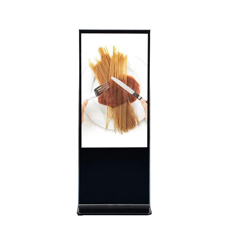 OEM Smart Kiosk Vertical LCD Advertising Display Interactive Panel Floor Standing LCD Touch Screen digital signage and displays
