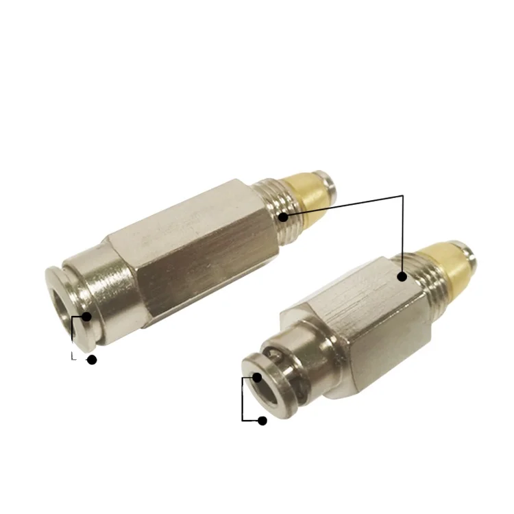 Good SalesDFD-60 Threaded Fittings   check valve for 4 mm 6mm  tube  SSV and MVB Accessories  For Centralized Lubrication System