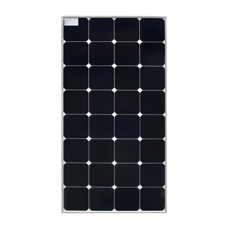 Sungold Sunpower glass solar panel for led lighting solar tracker solar monitor solar camera solar panel 40W 50W 100W 200W