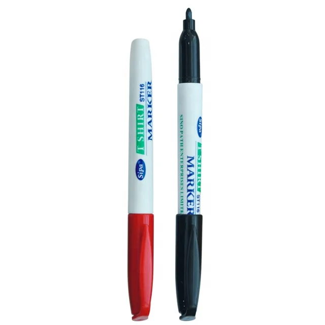SIPA ST116 Fabric Pen T-Shirt Pen Color Textile Marker For DIY Arts