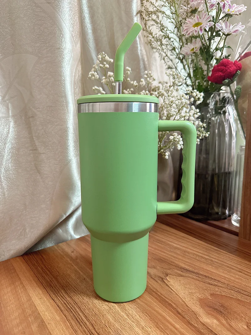 Factory H4.0 40oz 304 tumbler Insulated Reusable Stainless Steel Water Bottle 40oz car mug colorful  Coffee Mug Cup