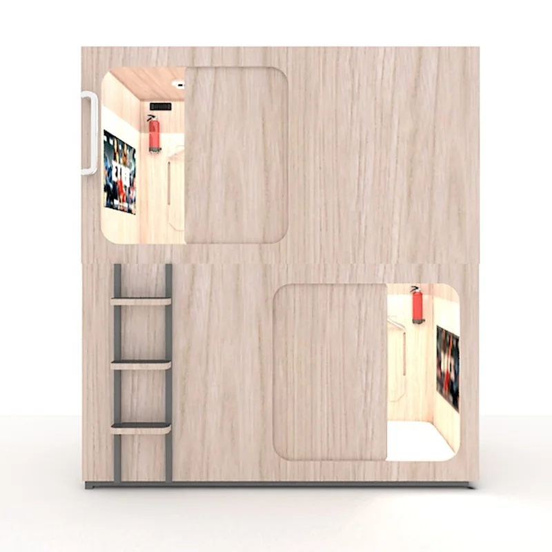 single sleeping bed sleep box pod capsule hotel bed