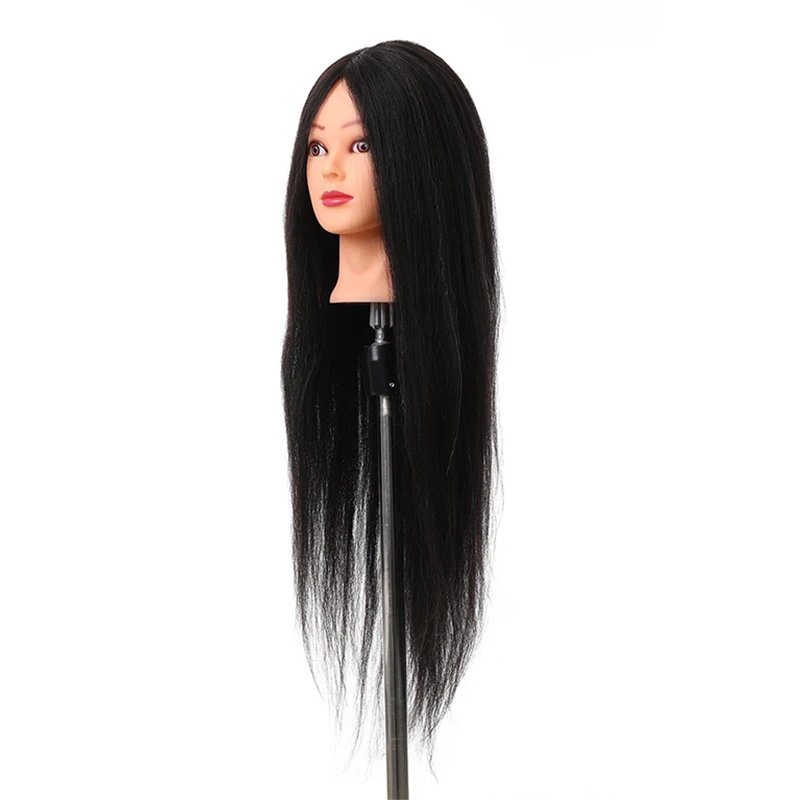 Wholesale Hairdressing Mannequin Head Real Hair,100% Real Hair Dummy Mannequin Head Training Head