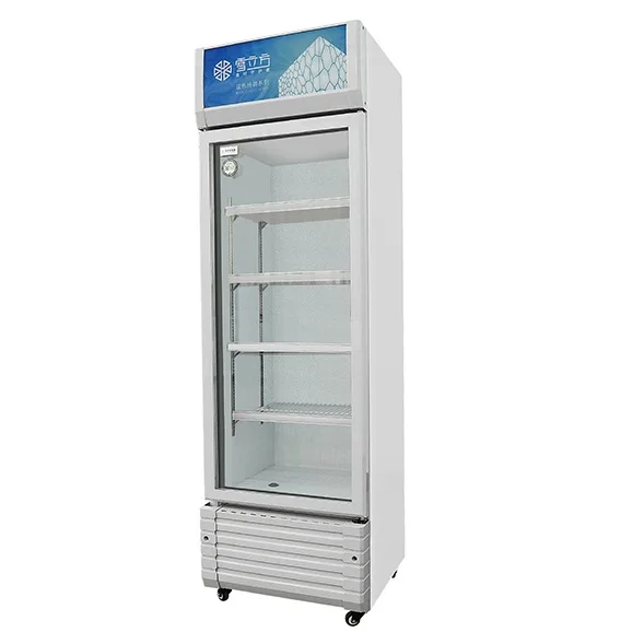Upright Single Door Commercial Supermarket Refrigerators/industrial Display Chiller/beer Cabinets for Convenience Store
